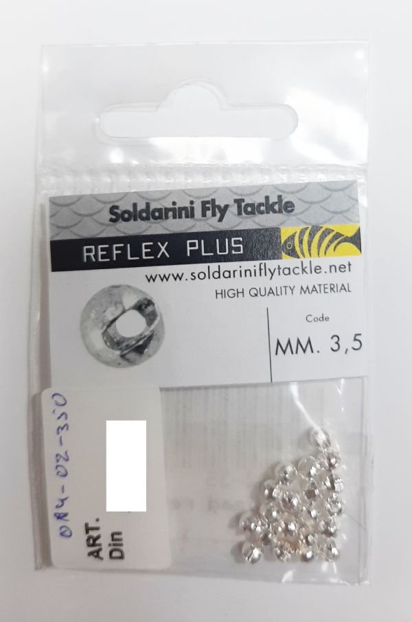 Soldarini Fly COMPETITION TUNGSTEN BEAD REFLEX PLUS 3.5mm