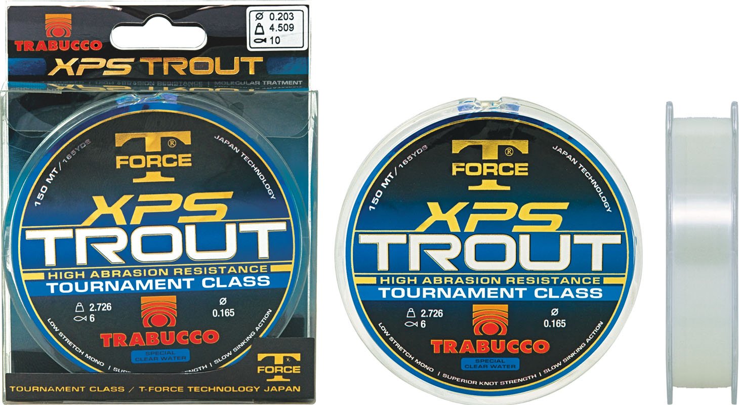 Trabucco XPS TROUT COMPETITION 0.165mm 150m